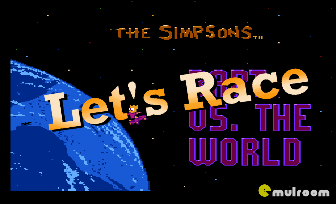 Let's Race Bart Vs The World