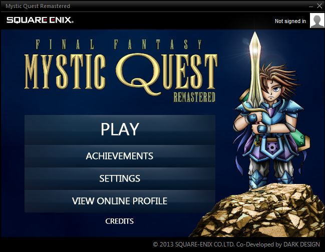 Let's Play Mystic Quest Remastered v2.x